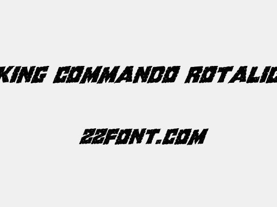 King Commando Rotalic