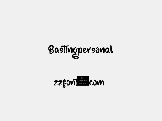 Bastingpersonal