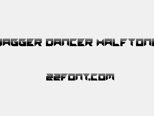 Dagger Dancer Halftone