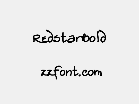 RedstarBold
