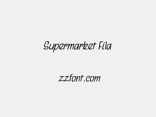Supermarket Fila