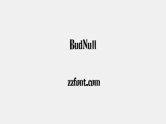 BudNull