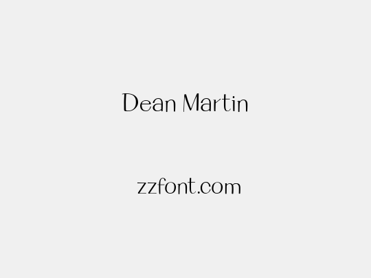 Dean Martin
