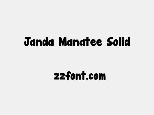 Janda Manatee Solid