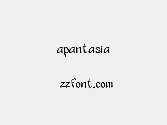 apantasia