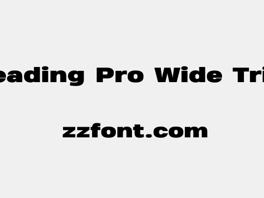 Heading Pro Wide Trial