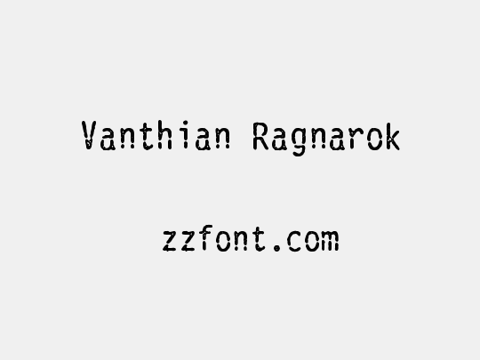 Vanthian Ragnarok