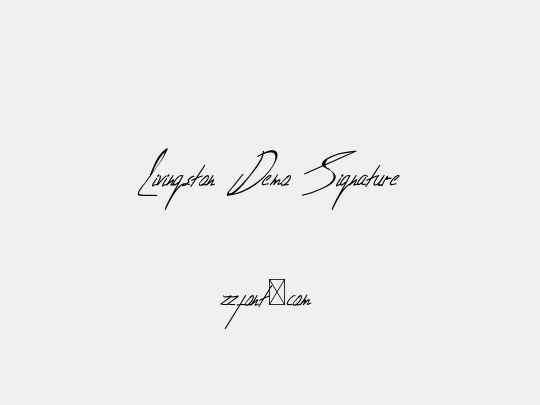 Livingston Demo Signature