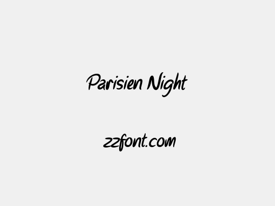 Parisien Night