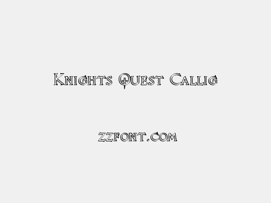 Knights Quest Callig