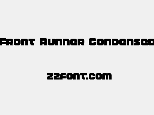 Front Runner Condensed