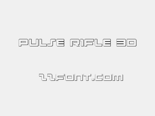 Pulse Rifle 3D