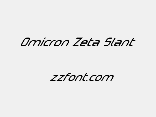 Omicron Zeta Slant