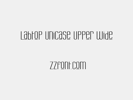 Labtop Unicase Upper Wide