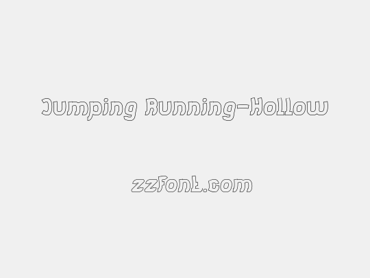 Jumping Running-Hollow