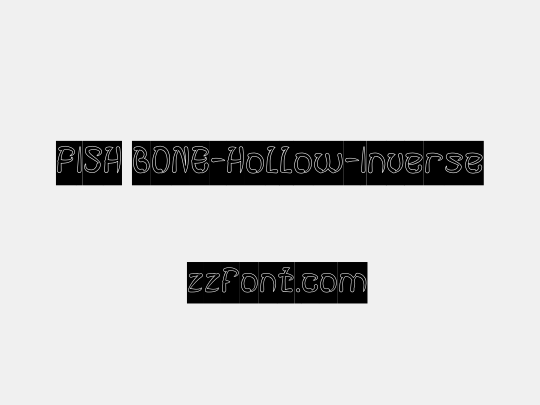 FISH BONE-Hollow-Inverse