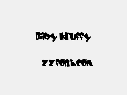 Baby Kruffy
