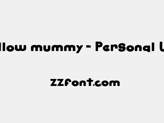 hollow mummy - Personal Use