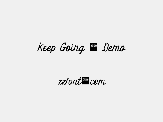 Keep Going - Demo