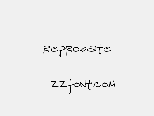 Reprobate