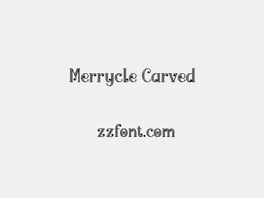 Merrycle Carved