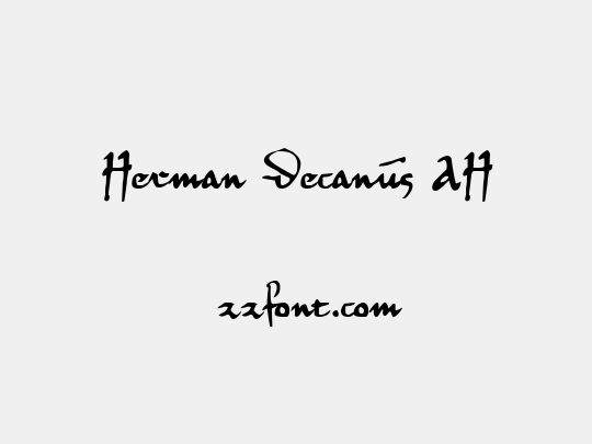 Herman Decanus AH