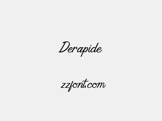 Derapide