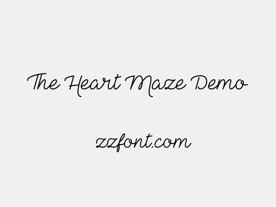 The Heart Maze Demo