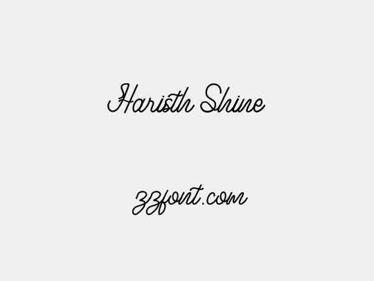 Haristh Shine