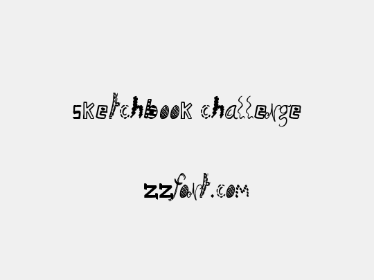 Sketchbook Challenge