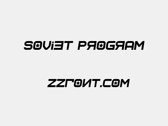 Soviet Program