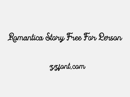 Romantica Story Free For Person