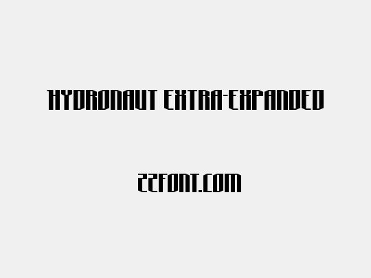 Hydronaut Extra-Expanded