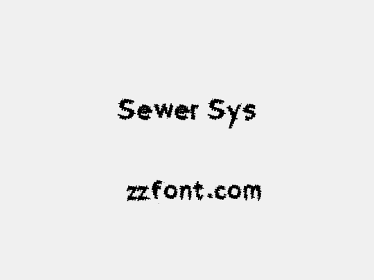 Sewer Sys