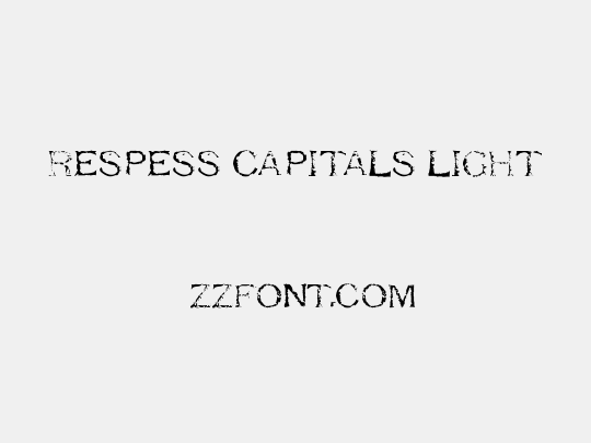 Respess Capitals Light