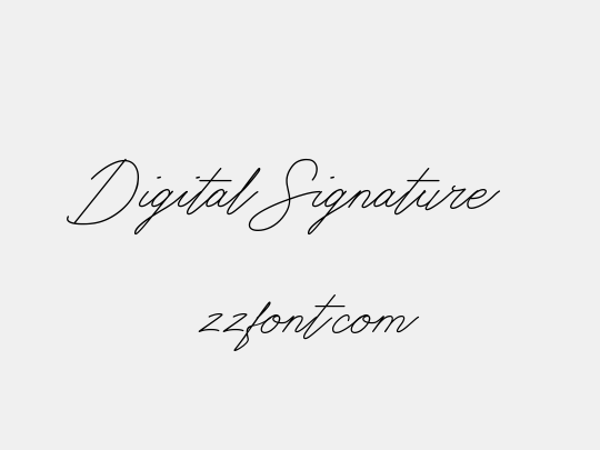 Digital Signature