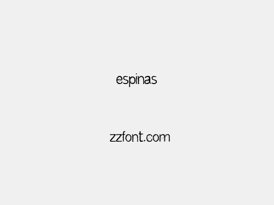 espinas