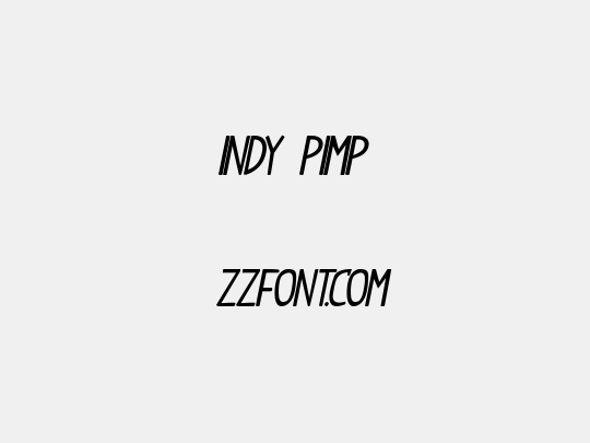 Indy Pimp