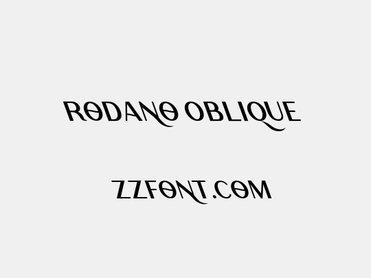 Rodano Oblique