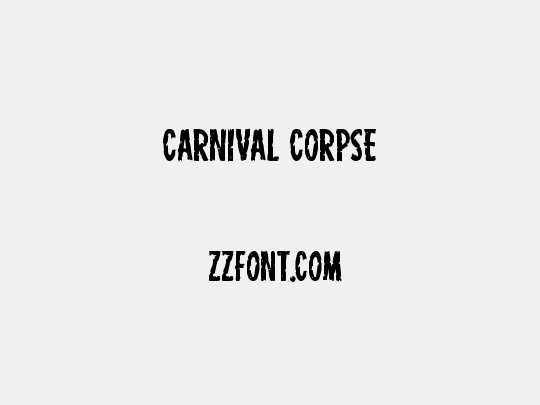 Carnival Corpse