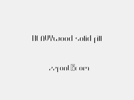 HEAVYwood solid fill