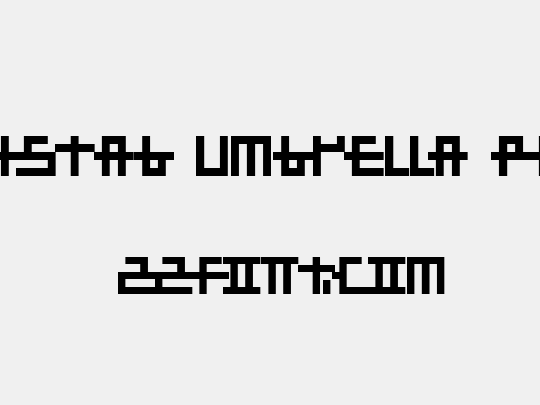 Mischstab Umbrella Patina