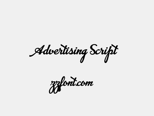 Advertising Script