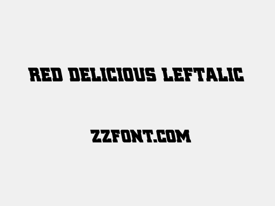 Red Delicious Leftalic