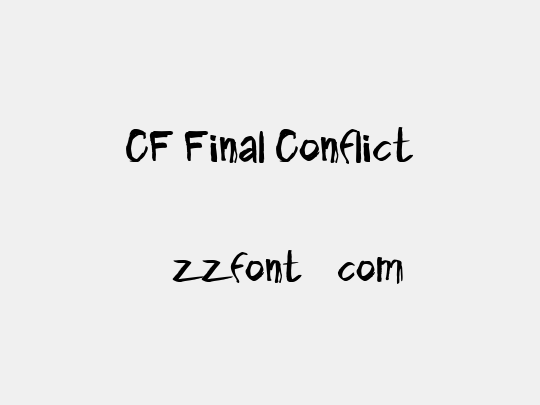 CF Final Conflict