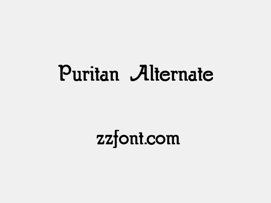 Puritan Alternate