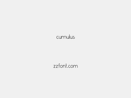 cumulus