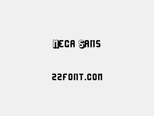 Mega Sans