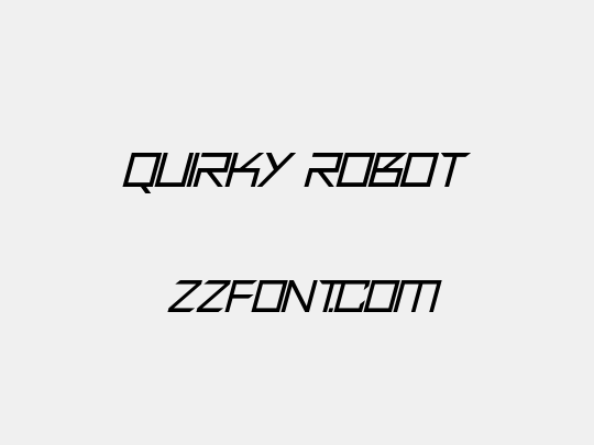 Quirky Robot