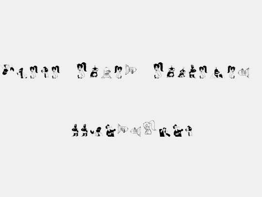 Futurama Alien Alphabet Two
